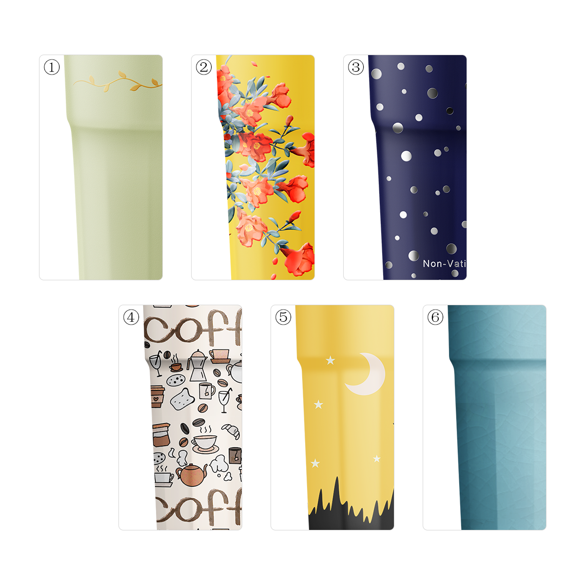 Custom Printing Options - Hot Stamping, 3D Printing, Laser Engraving, Air Dyeing, Thermal Transfer for Non-Vatican Mug