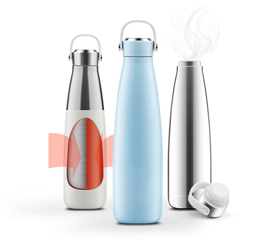 Jenny 500ML Stainless Steel Water Bottle - Outdoor Sport Vacuum Flask