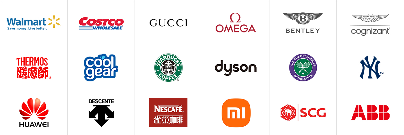 Our Trusted Customers - Including Walmart, BMW and 300+ global brands